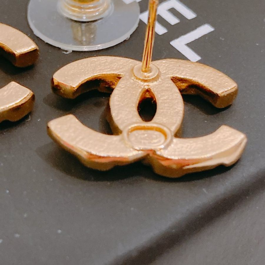 TW4728 Chanel 香奈兒CC字耳環 Crystal CC Logo Earrings-6