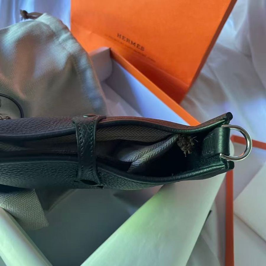 Hermès Evelyne 16 黑色小牛皮-2