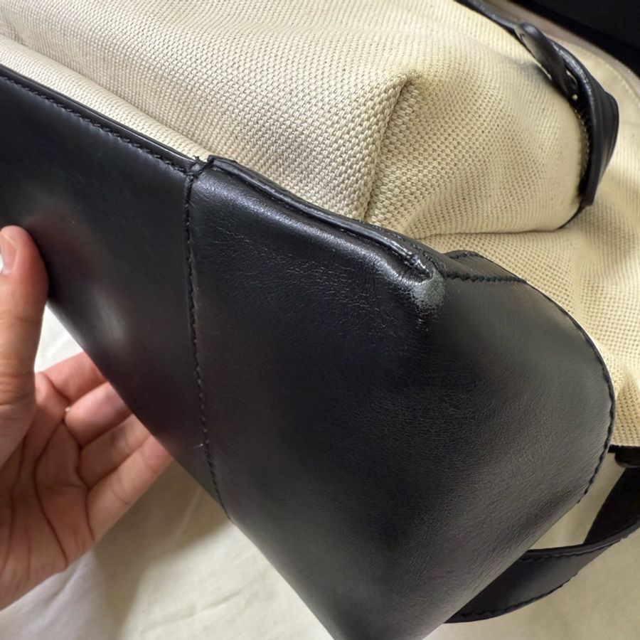 BALENCIAGA Balenciaga 帆布+皮革 後背包 雙肩背包Canvas + Leather Backpack / Everyday Backpack-15
