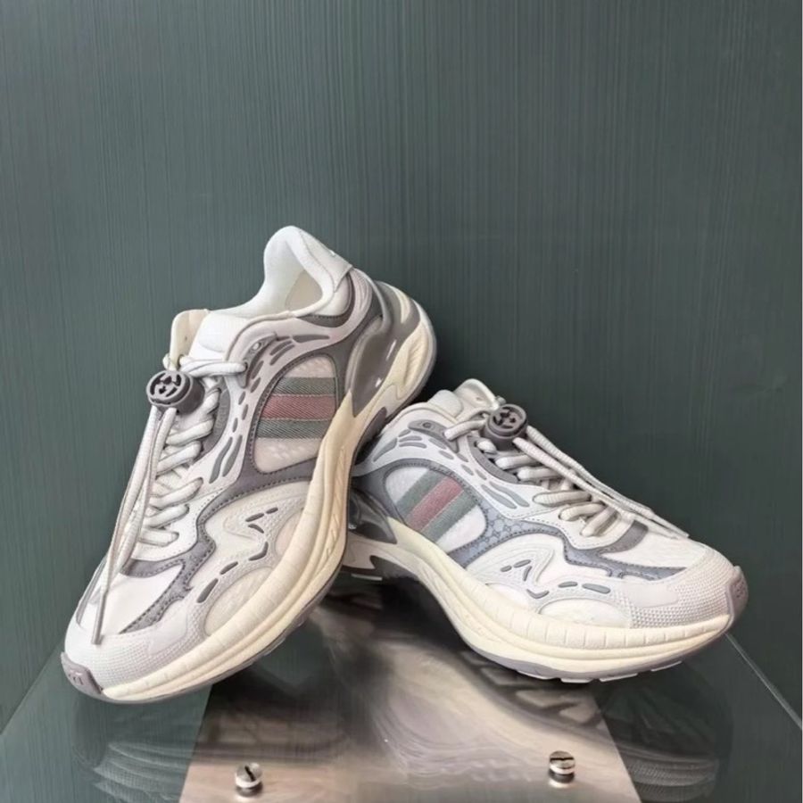 Gucci 2.0 男款 灰白色 老爹鞋 #6.5 8.5 9 9.5 10-0