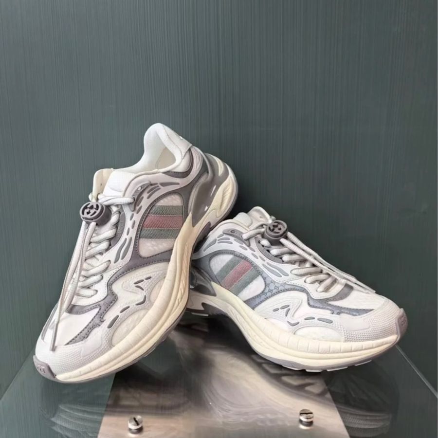 Gucci 2.0 男款 灰白色 老爹鞋 #6.5 8.5 9 9.5 10-1