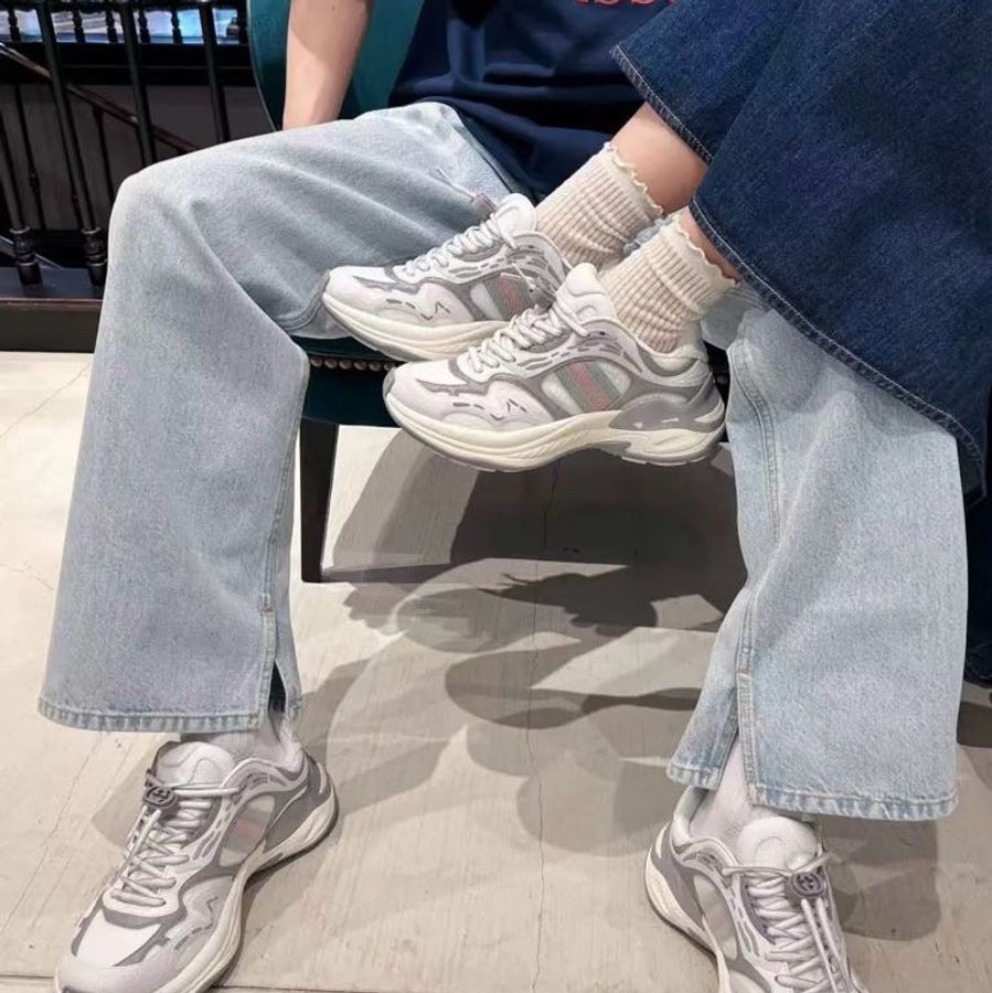 Gucci 2.0 男款 灰白色 老爹鞋 #6.5 8.5 9 9.5 10-2