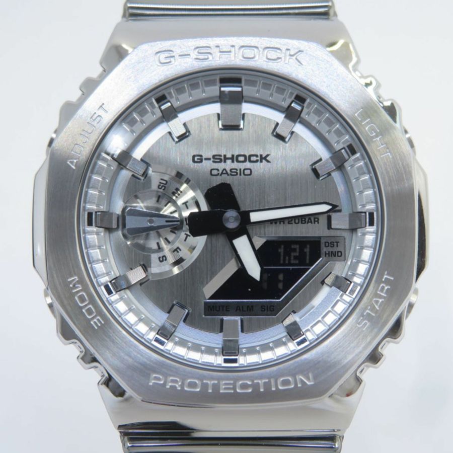 卡西歐 G-SHOCK 精美金屬系列 GM-2100YM-8ADR 石英錶-0