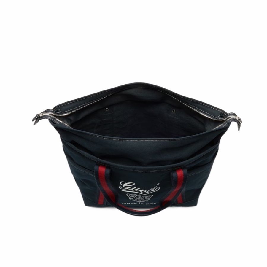 Gucci 男士 中號印花手提包均碼碼中號、39cm*19cm*45cm-4