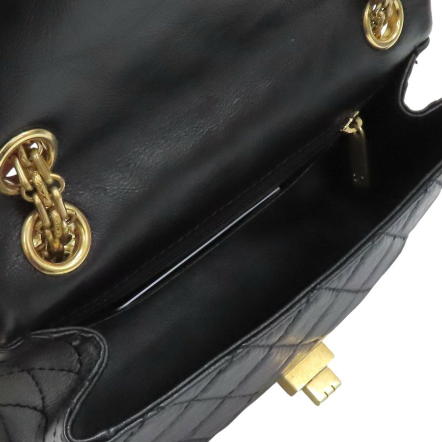黑色 菱格紋 牛皮 2.55 鍊帶 mini 肩背包【CHANEL 香奈兒】 AS0874-4