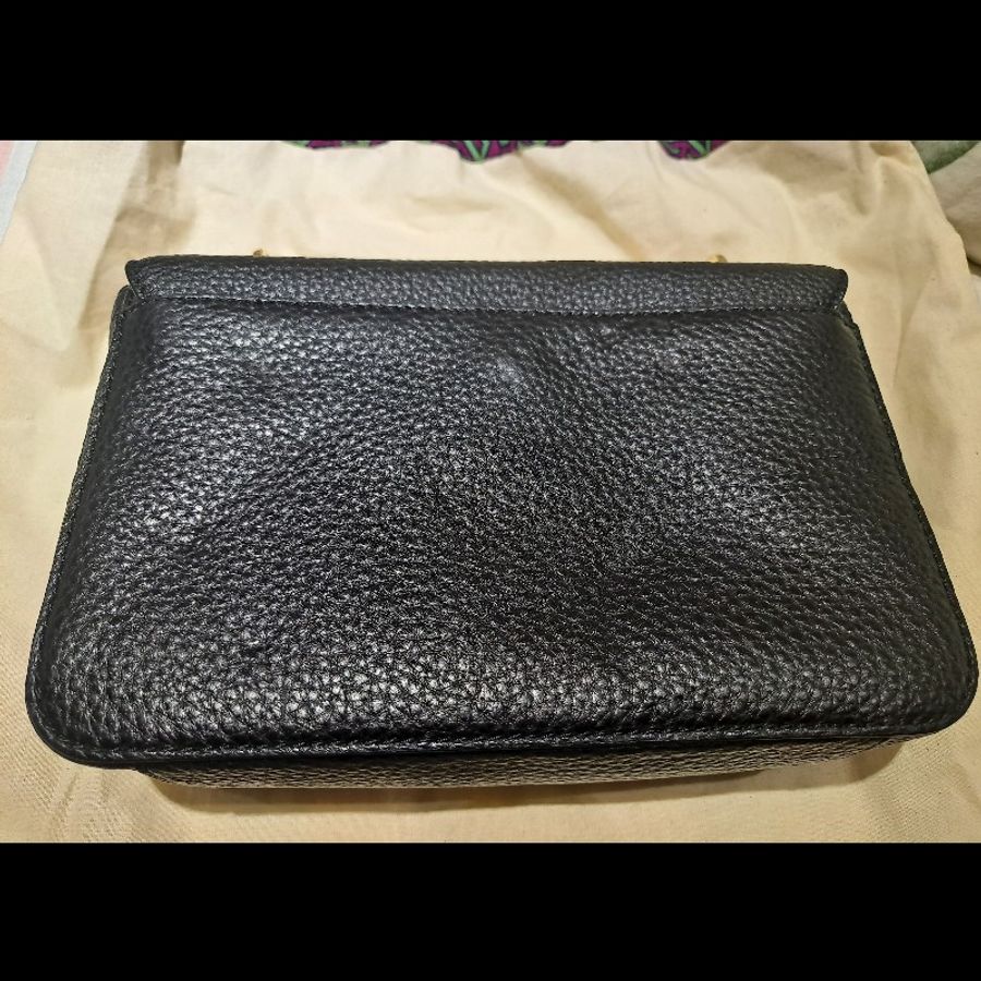 (全新未使用)Tory Burch Britten 十字鈕扣鏈條翻蓋包-10