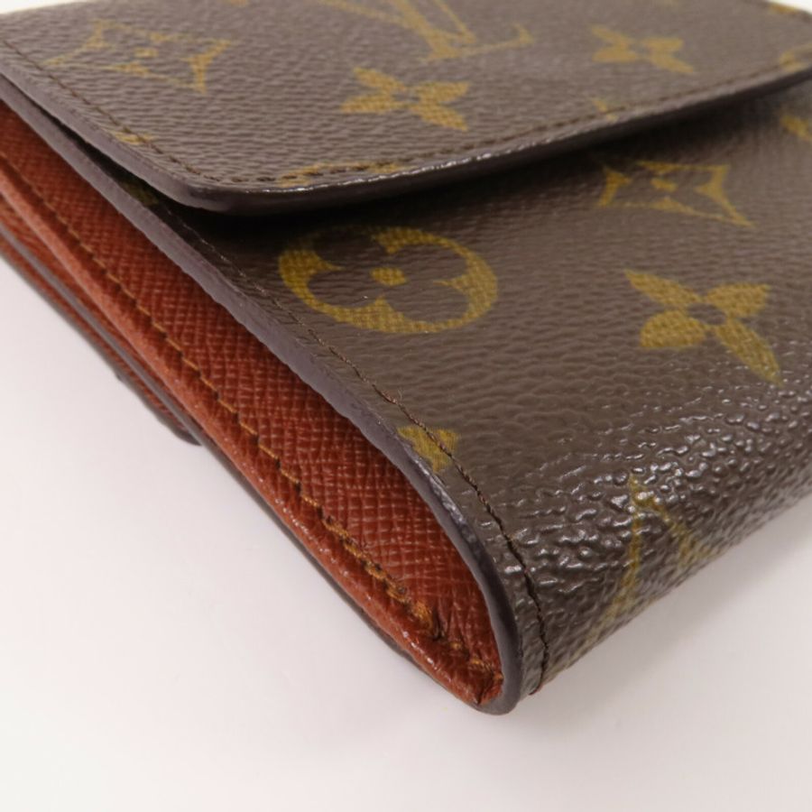 LOUIS VUITTON Monogram Carte Credit Wallet金扣短錢包-4