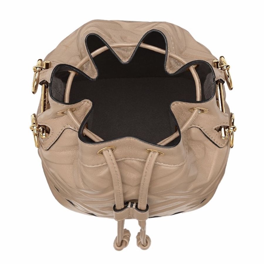 Fendi 女士 Mon Tresor水桶單肩包均碼碼14cm*12cm*18cm-1