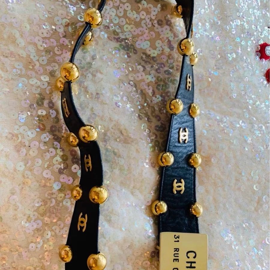 CHANEL中古腰帶75釐米-4