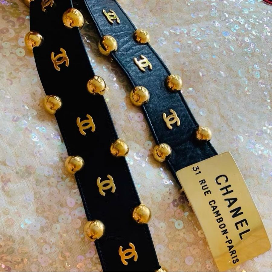 CHANEL中古腰帶75釐米-5