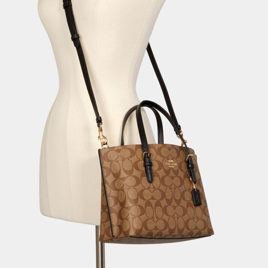 Coach 女士 徽標印花斜跨包均碼碼25cm*12cm*19cm-2