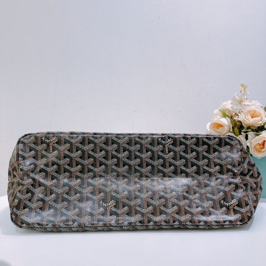 TW4730  Goyard 戈雅 托特包 PM Size 棕色帆布包 size Boheme Hobo Bag Brown-5