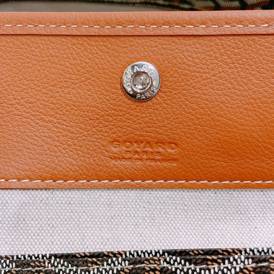 TW4730  Goyard 戈雅 托特包 PM Size 棕色帆布包 size Boheme Hobo Bag Brown-12
