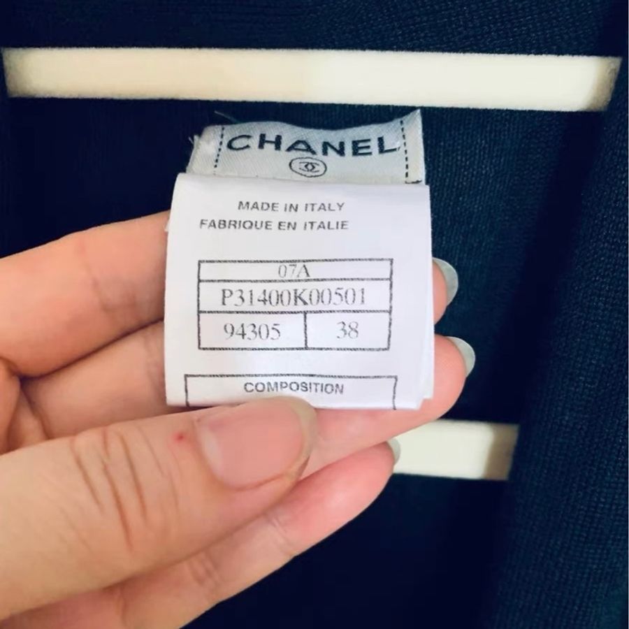 Chanel羊絨短袖38碼-3
