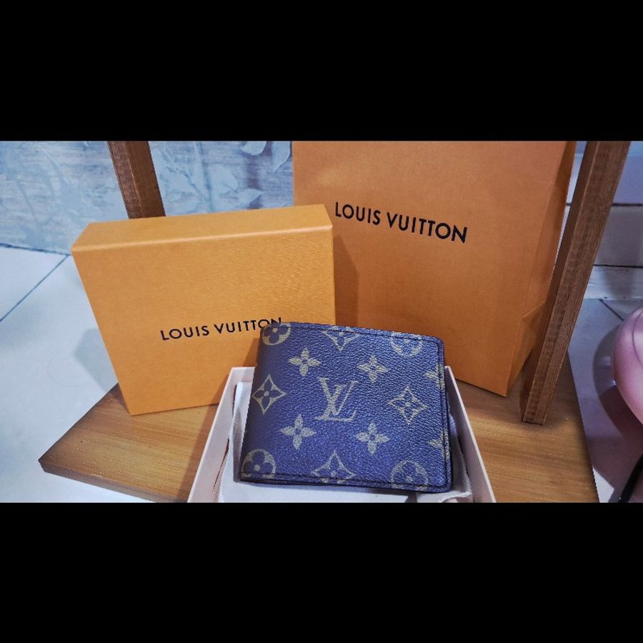LV經典老花短夾-M60895-5