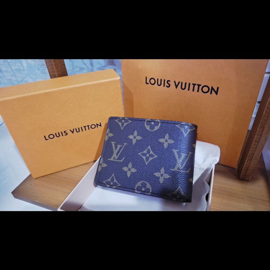 LV經典老花短夾-M60895-7