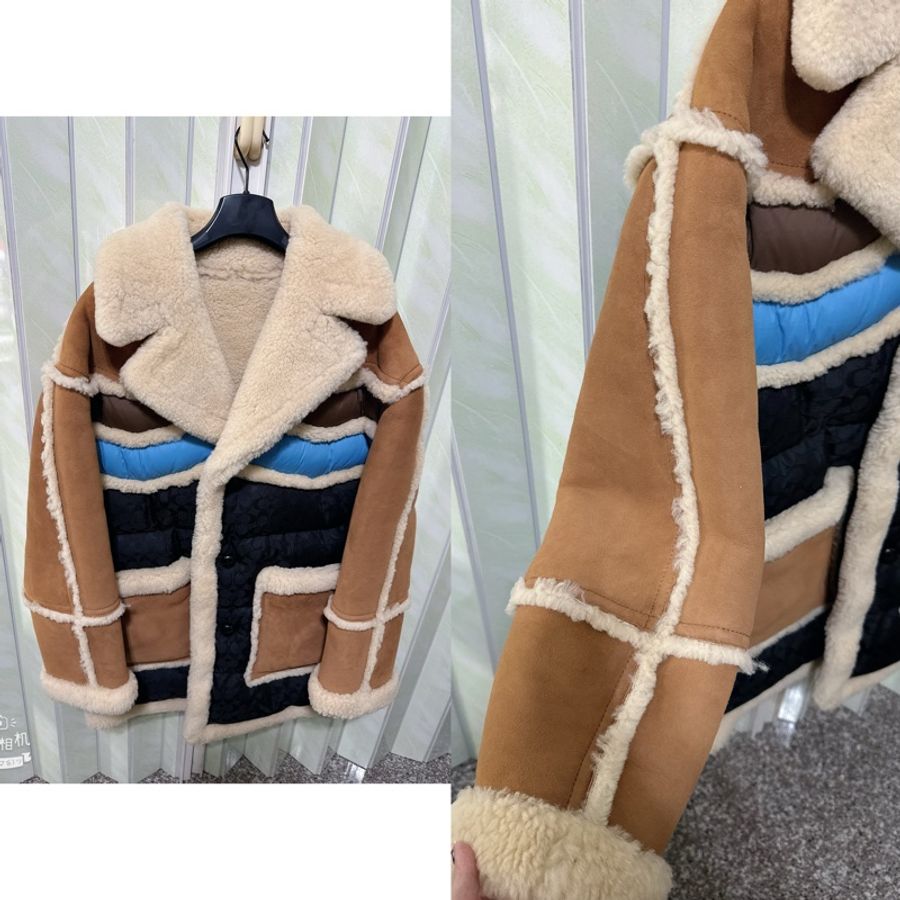 二手Coach Shearling Town Coat(剪羊毛鎮裝大衣)-10