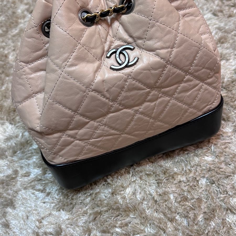 Chanel 香奈兒流浪雙肩包/後背包-8