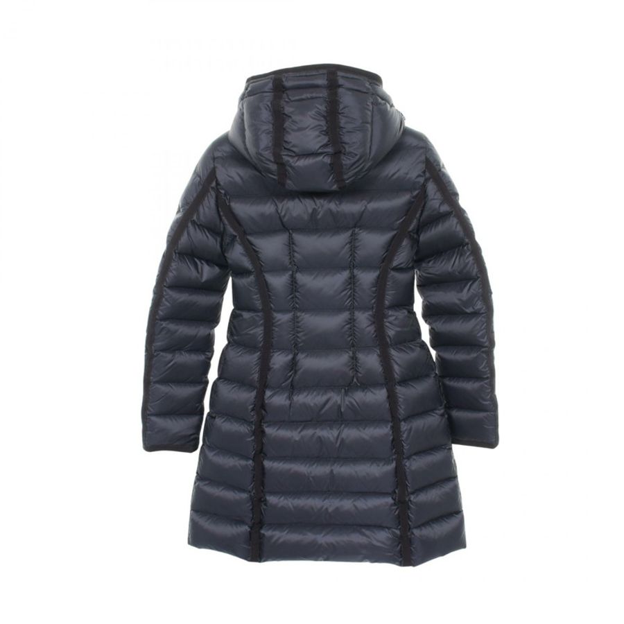 MONCLER HERMINE 羽絨衣 尼龍 海軍藍 #00 二手 女款-1