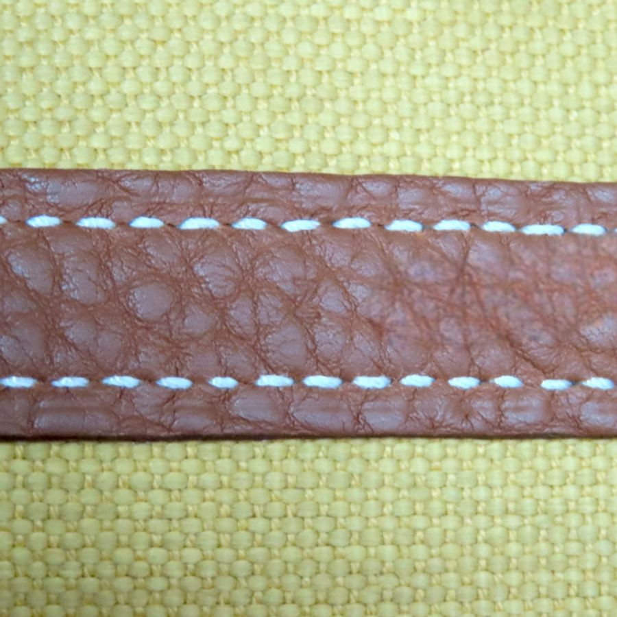 青檸色 TC牛皮 帆布 Garden Party 30 肩背包 Z刻【HERMES 愛馬仕】 H069573CK-8
