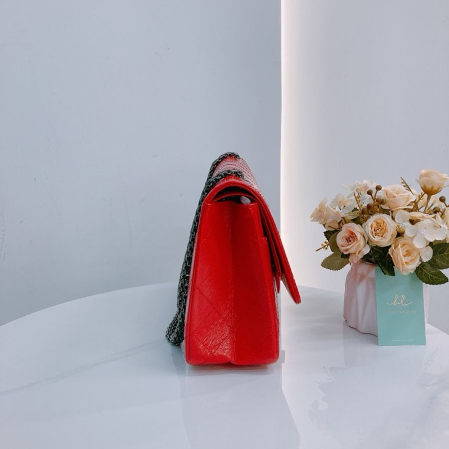 MS0568 CHANEL 香奈兒大號2.55扣翻蓋式鏈帶包包CLASSIC REISSUE 2.55 JUMBO AGED CALFSKIN-4