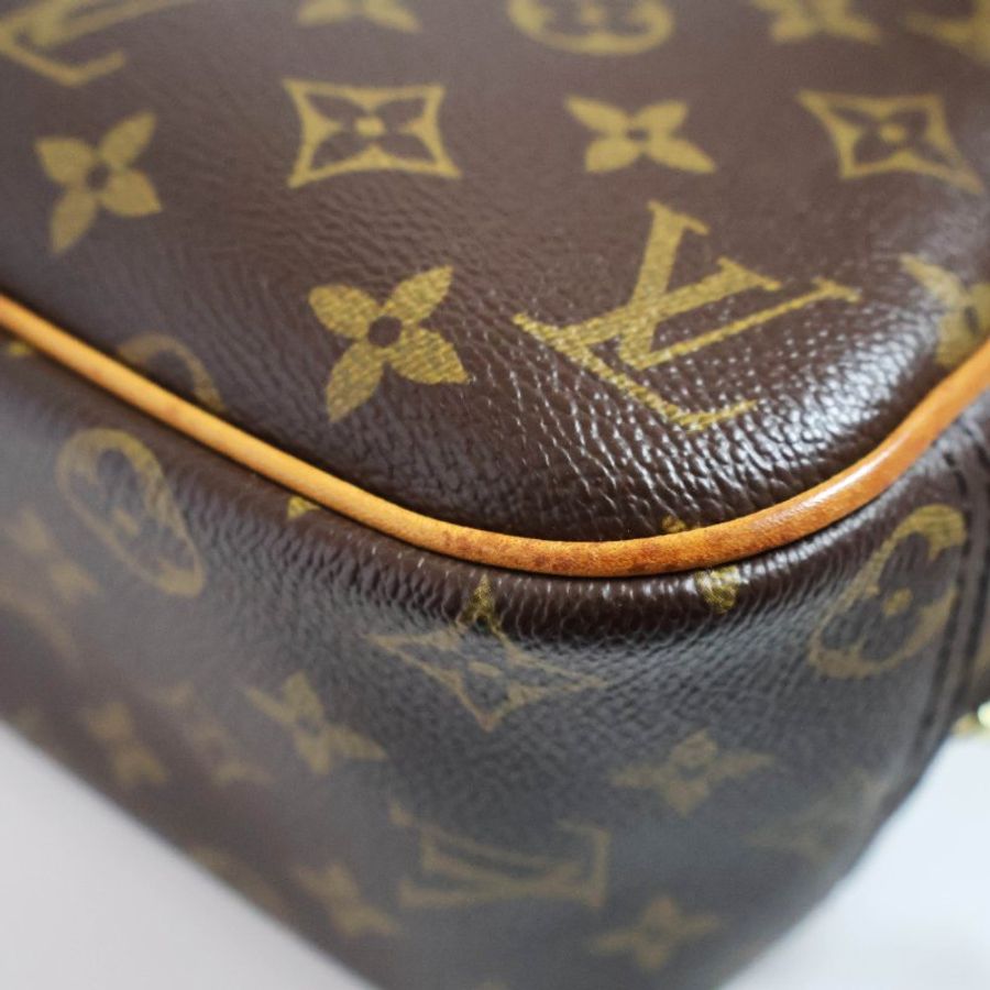 金鐸精品~C782 LOUIS VUITTTON LV路易威登M42228 PM Trouville小珍包手提包-13