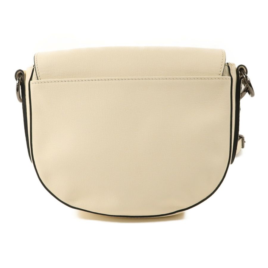 Longchamp 牛皮皮革Shoulder Bag銀扣肩背袋-1
