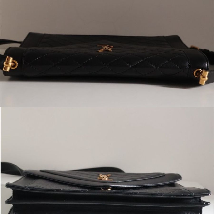 𝐘𝐒𝐋黑金小羊皮菱格紋𝐆𝐀𝐁𝐘 𝐬𝐭𝐚𝐜𝐡𝐞𝐥-8