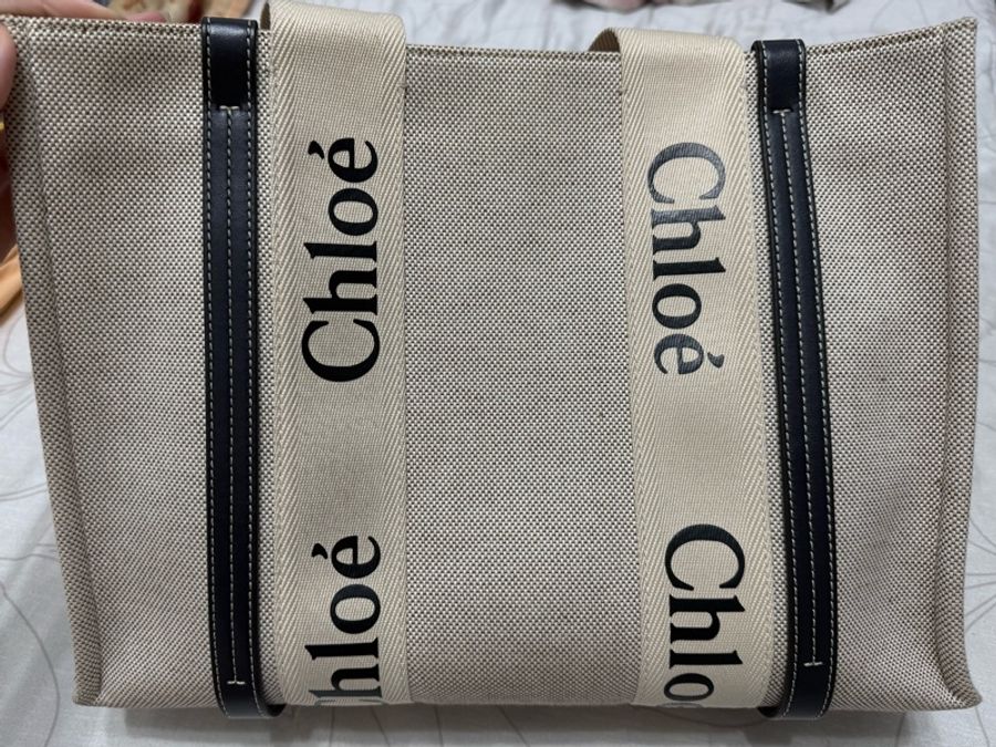 Chloe woody黑色中號-0