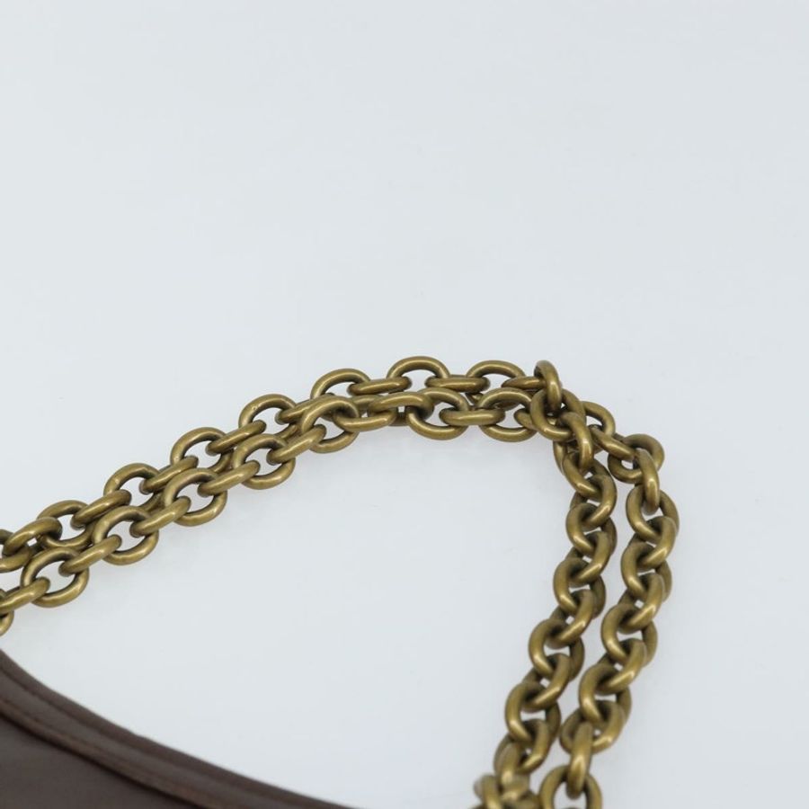 【日本直送】BOTTEGA VENETA 鏈條手提包 帆布 奧特萊斯 粉金 169980 正品 169795V-13