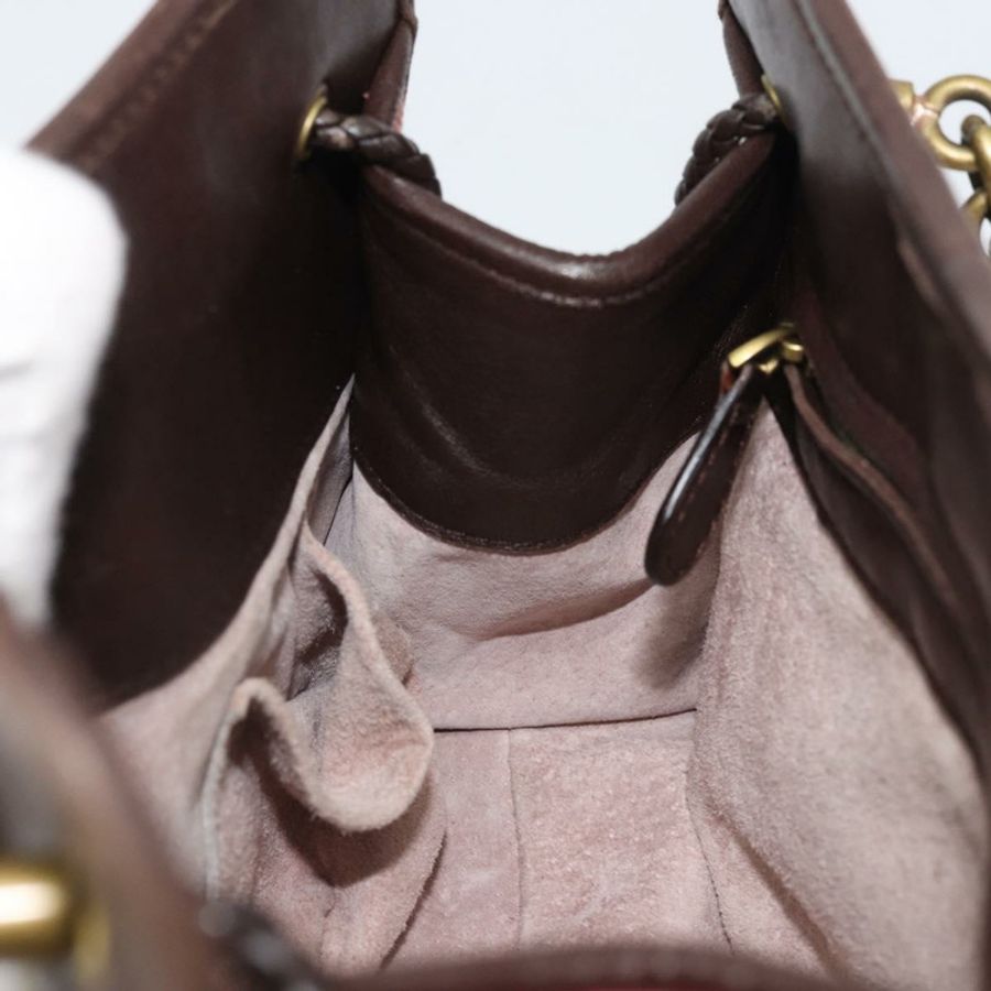 【日本直送】BOTTEGA VENETA 鏈條手提包 帆布 奧特萊斯 粉金 169980 正品 169795V-18
