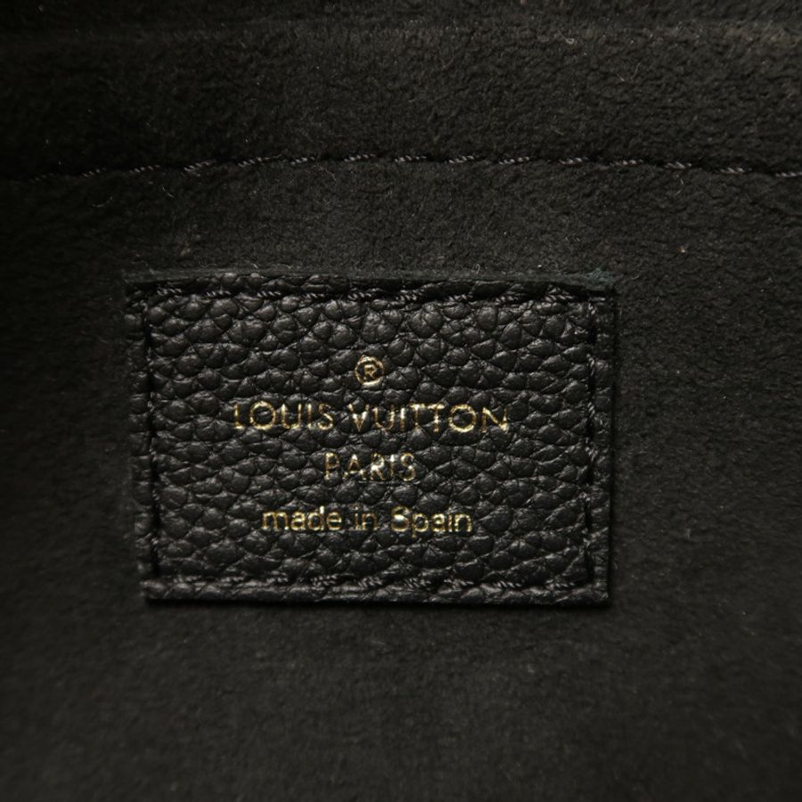 LOUIS VUITTON Monogram Empreinte Speedy Bandouliere 20金扣鏈帶手挽肩背兩用袋-5