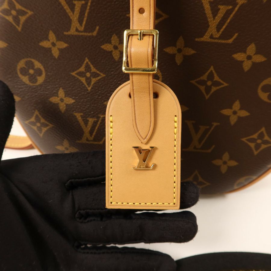 LOUIS VUITTON Monogram Boite Chapeau Souple MMBoite Chapeau Souple MM金扣肩背袋-10