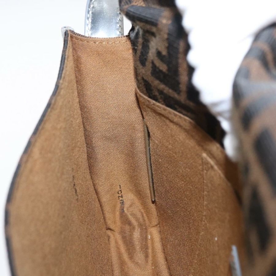 【日本直送】FENDI Zucca帆布單肩包 黑色 棕色 正品 169711-20