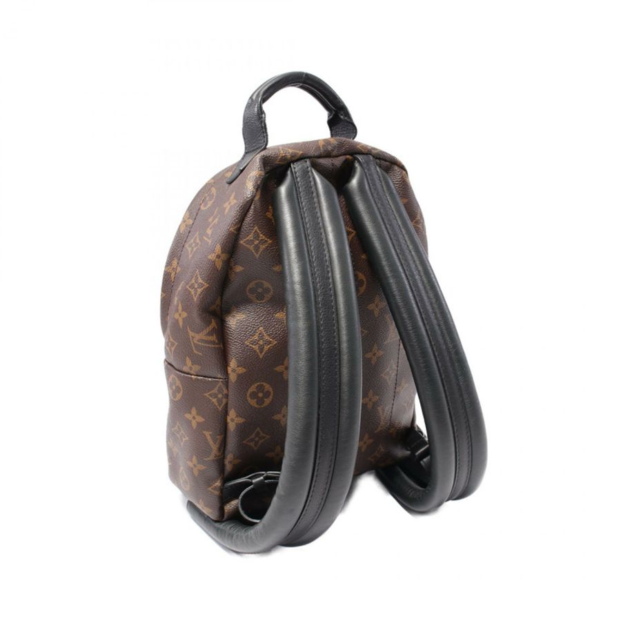 原棕花帆布 Palm Springs PM 背部【LOUIS VUITTON LV 路易威登】 M41560-1