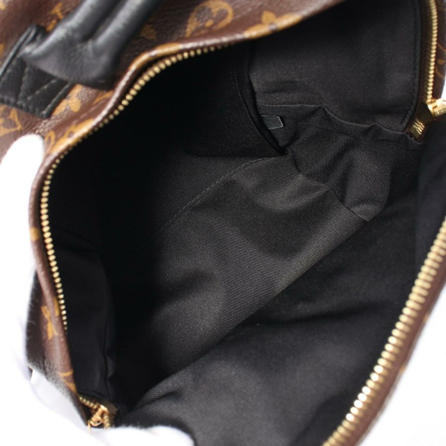 原棕花帆布 Palm Springs PM 背部【LOUIS VUITTON LV 路易威登】 M41560-2
