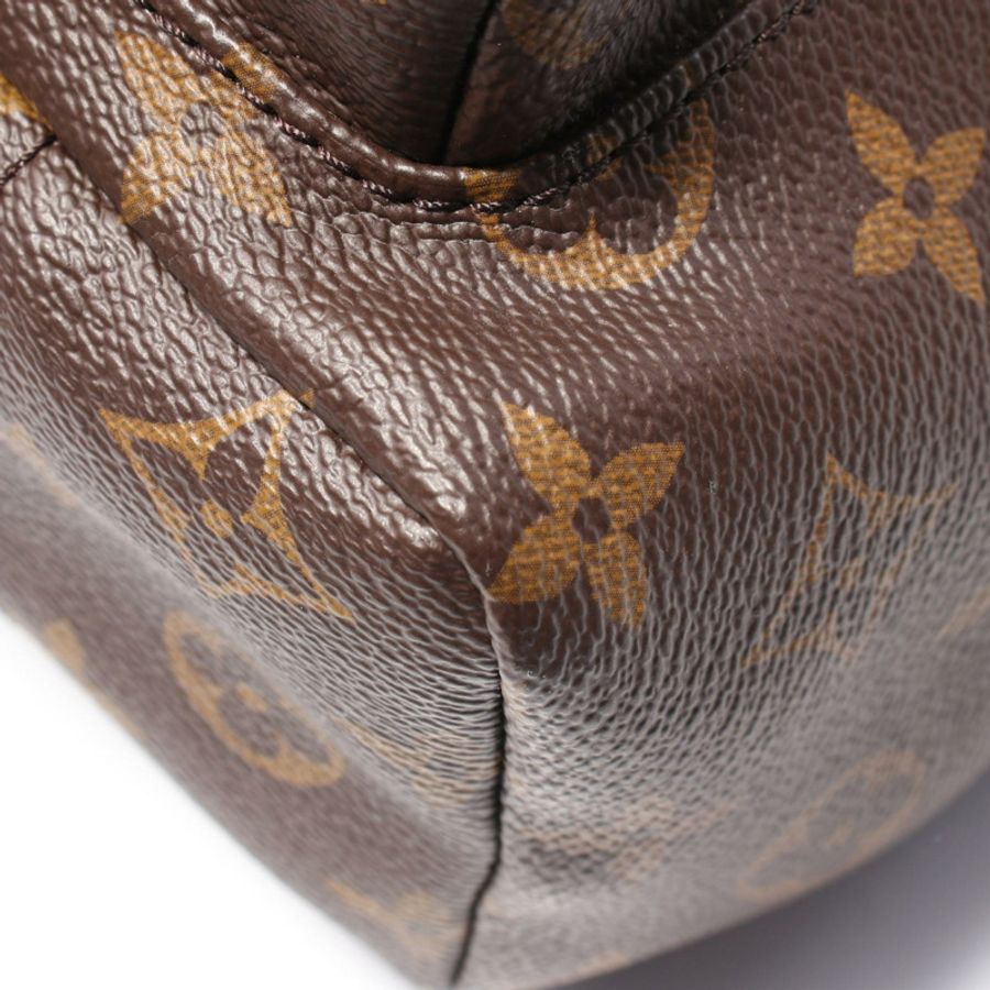 原棕花帆布 Palm Springs PM 背部【LOUIS VUITTON LV 路易威登】 M41560-4