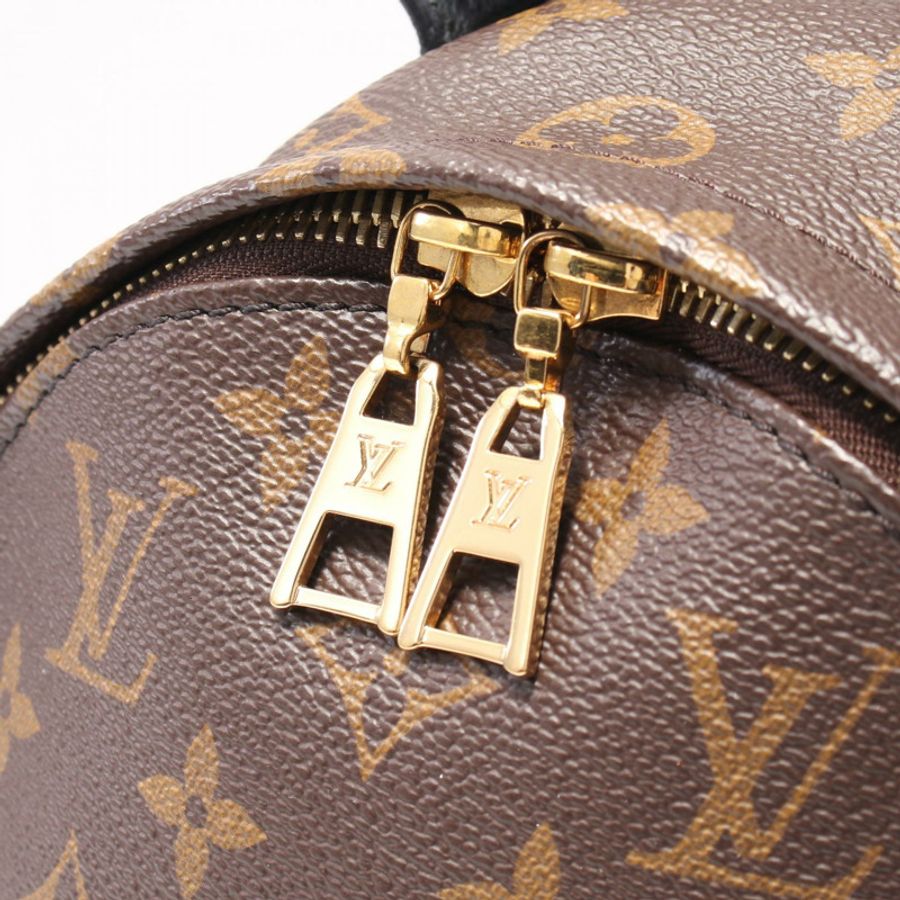 原棕花帆布 Palm Springs PM 背部【LOUIS VUITTON LV 路易威登】 M41560-7