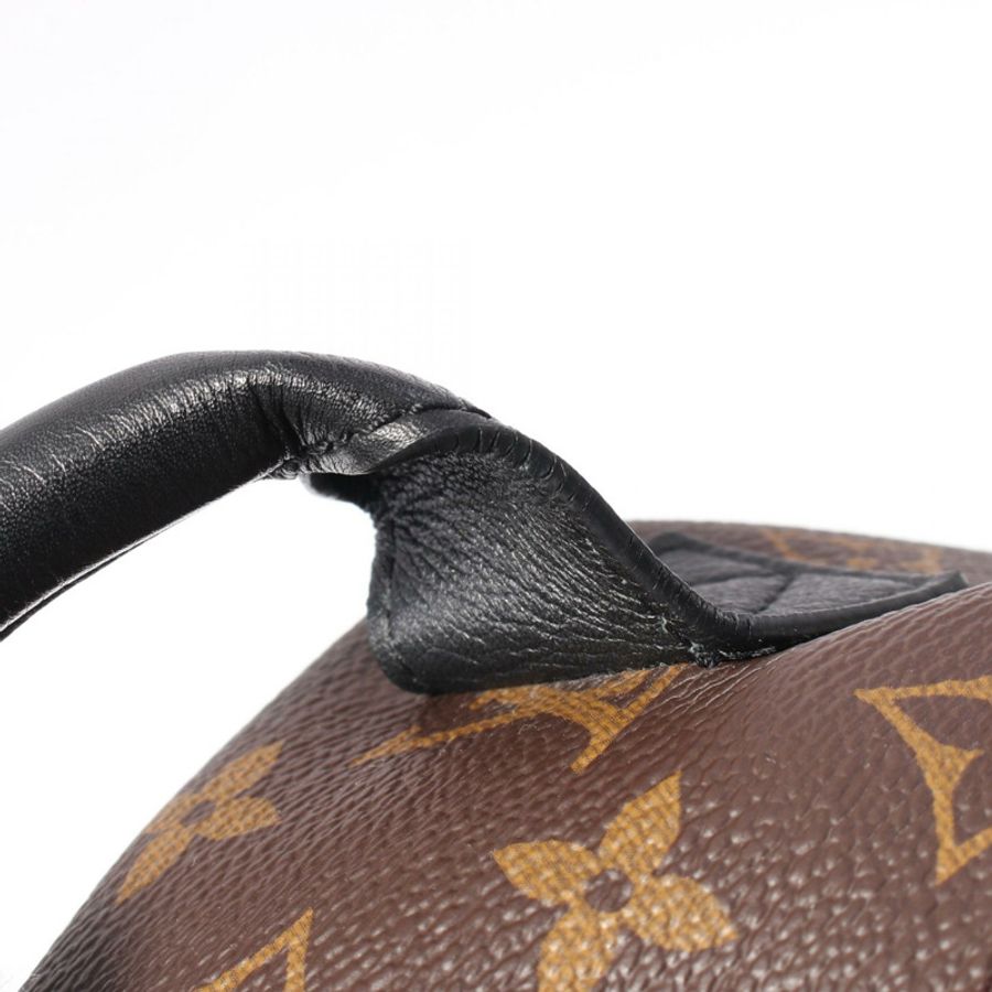 原棕花帆布 Palm Springs PM 背部【LOUIS VUITTON LV 路易威登】 M41560-9