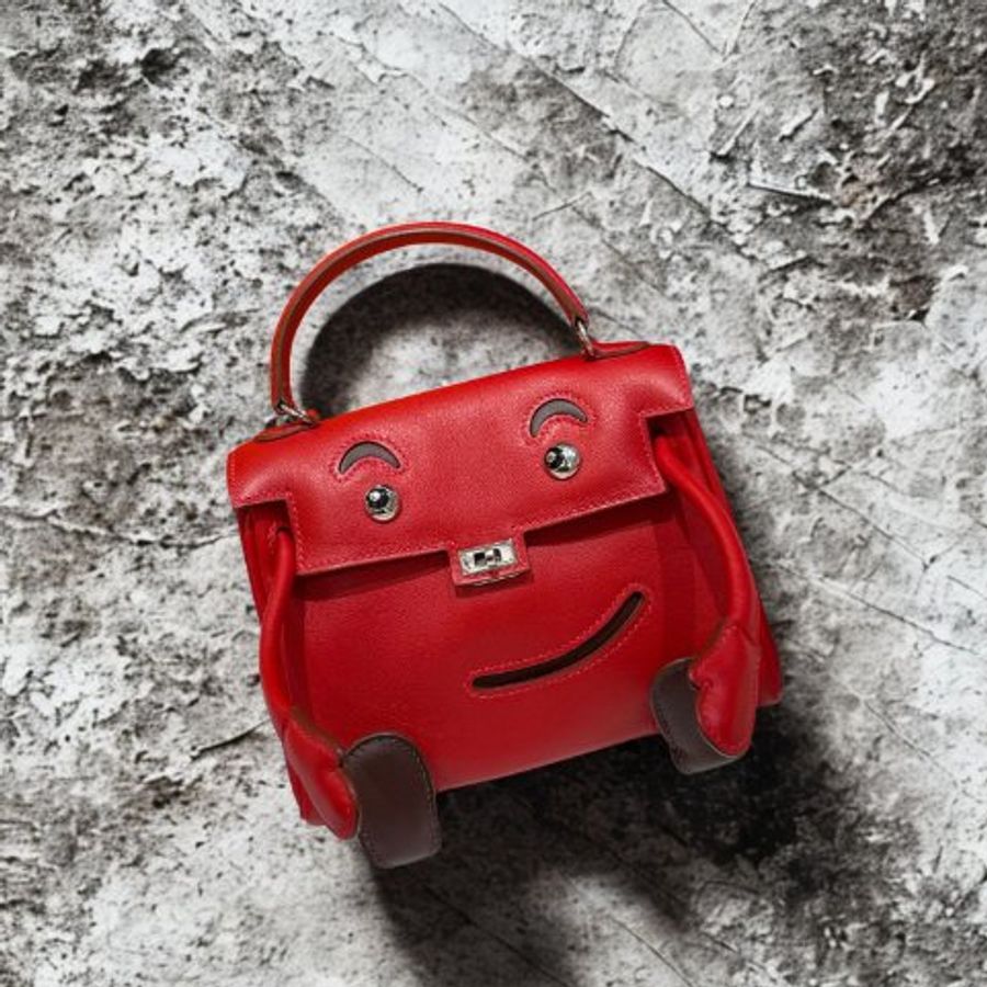 【極致天菜】HERMES KELLY DOLL 紅 台北限定款 全網唯一-0