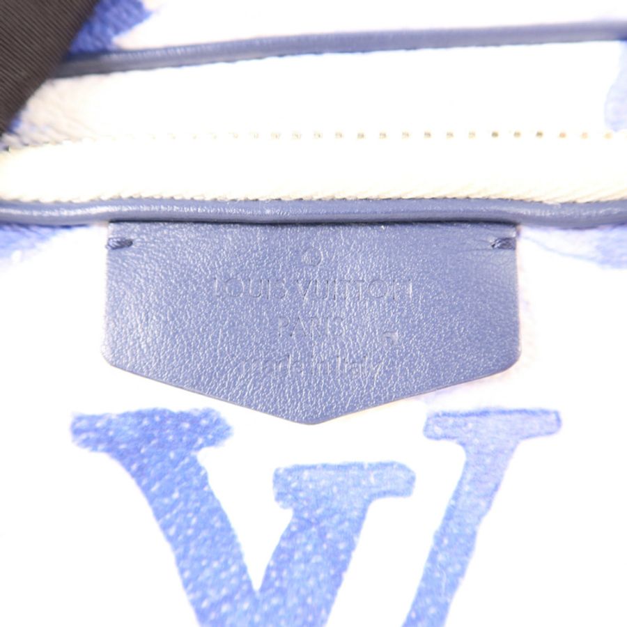 LOUIS VUITTON Monogram Watercolor Outdoor Pochette銀扣腰包/肩背袋-6