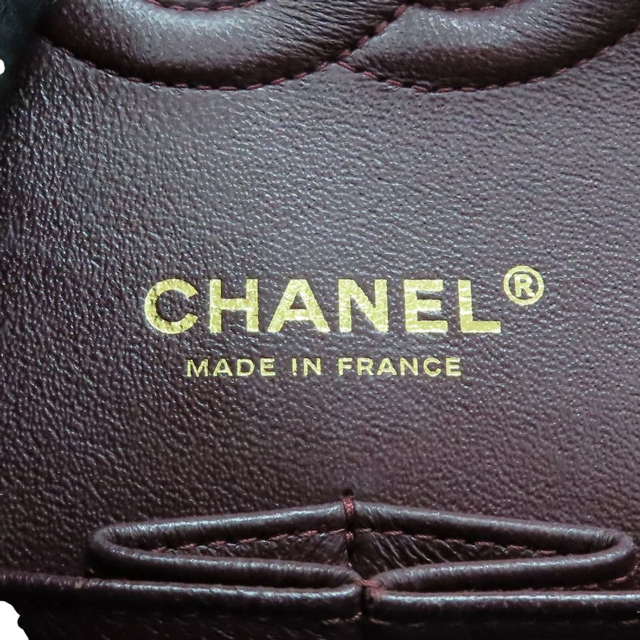 黑色 荔枝紋牛皮 Classic Flap 25 肩背包 金扣【CHANEL 香奈兒】 A01112-8