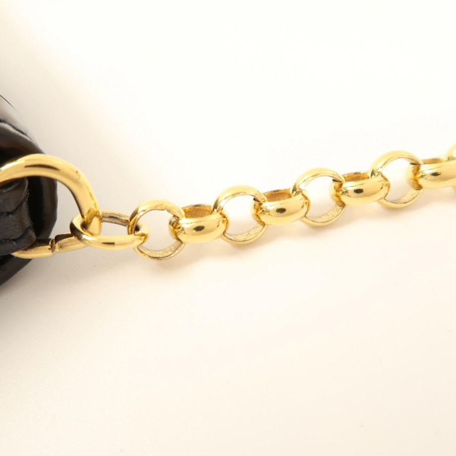 Chloe 牛皮皮革Chain Shoulder金扣鏈帶肩背袋-11