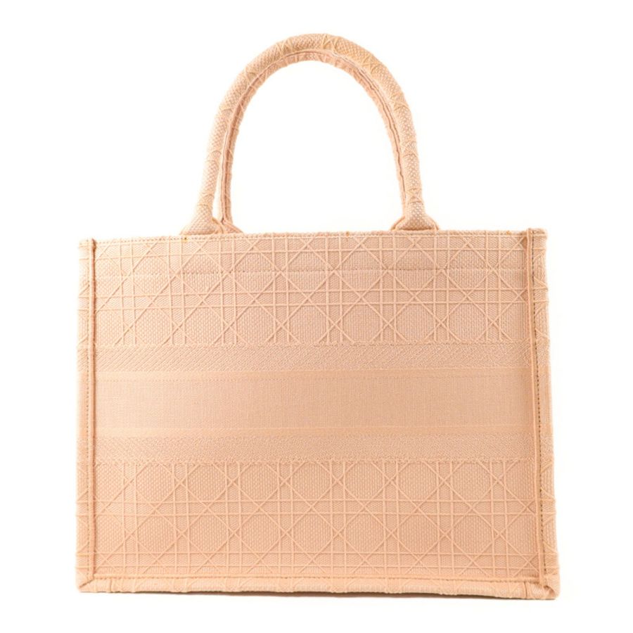 Dior 帆布Cannage Book Tote手挽袋-1