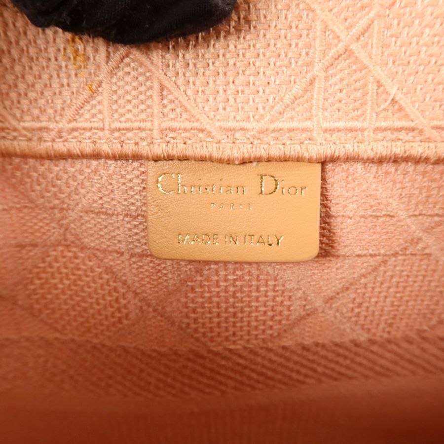 Dior 帆布Cannage Book Tote手挽袋-6