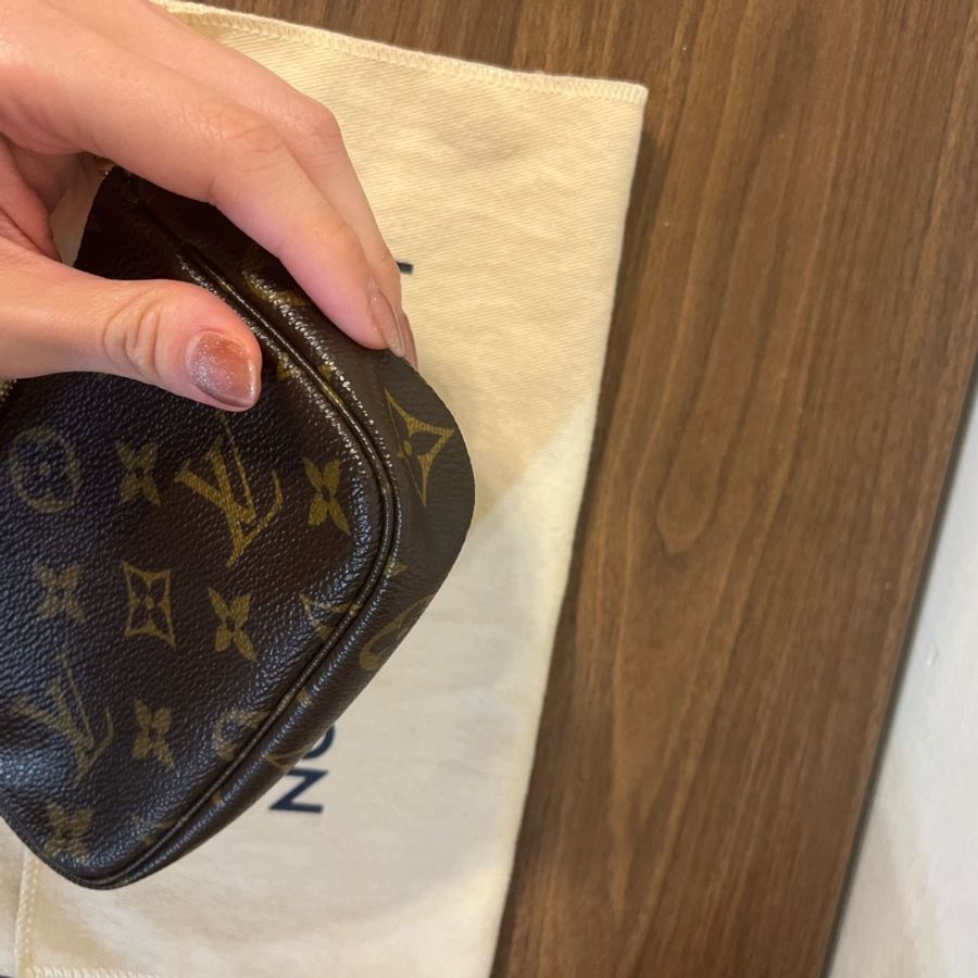 LV mini pouch迷你麻將包-10