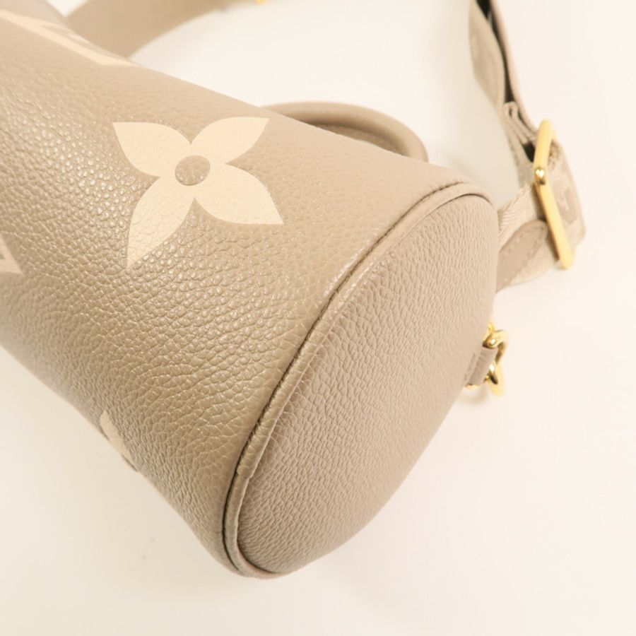 LOUIS VUITTON Monogram Empreinte Papillon BB金扣手挽肩背兩用袋-8
