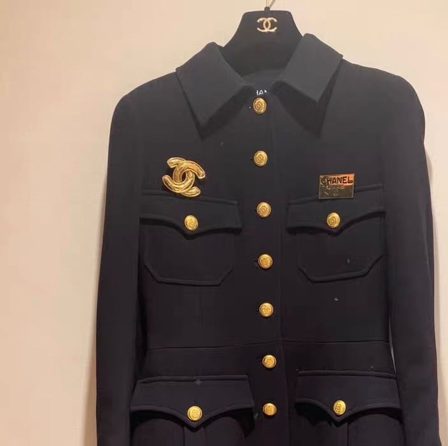 Chanel外套40碼超級稀缺軍裝系列-6