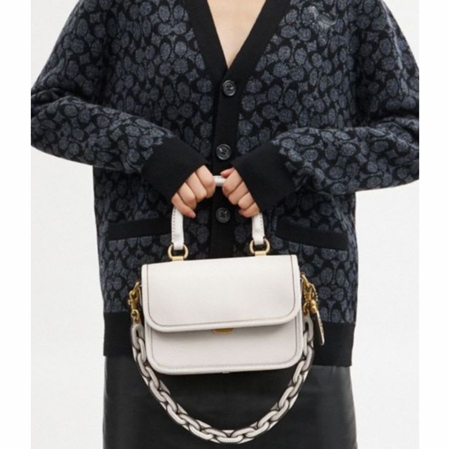 Coach 女士 ROGUE 頂部手柄單肩包均碼碼24.5cm*8.5cm*15.5cm-6