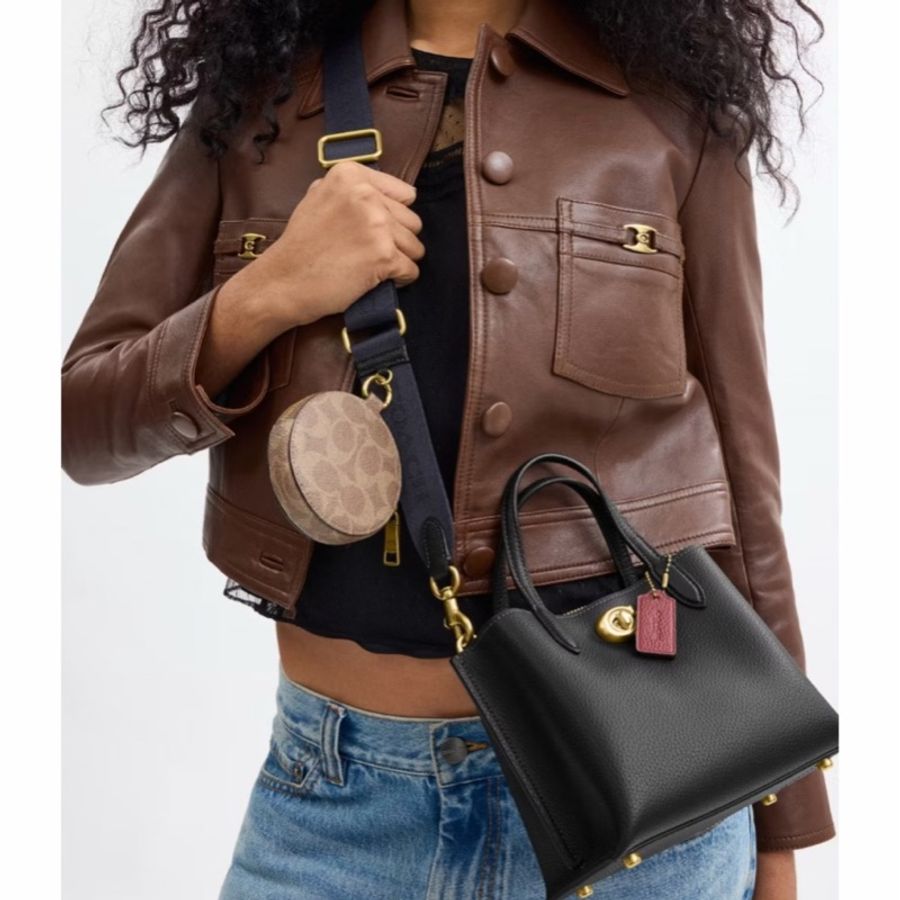 Coach 女士 Willow 18 單肩包均碼碼18cm*10cm*14cm-2